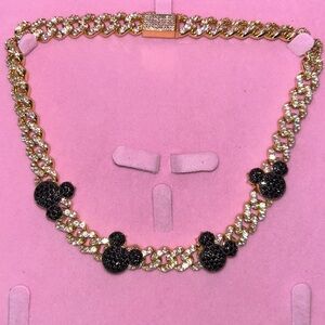 Diamond Dolls Mickey Ear Necklace